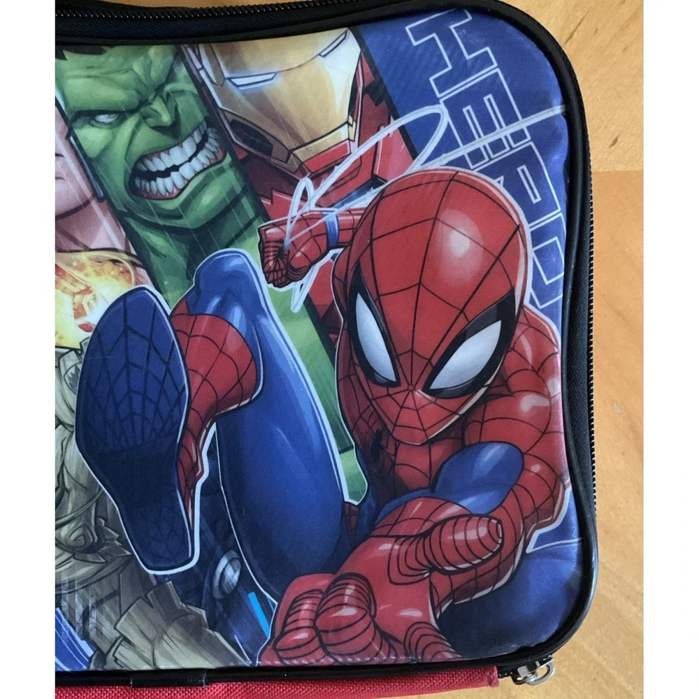 Marvel Avengers Insulated‎ Lunch Box Bag Soft Side 9x7.5x3